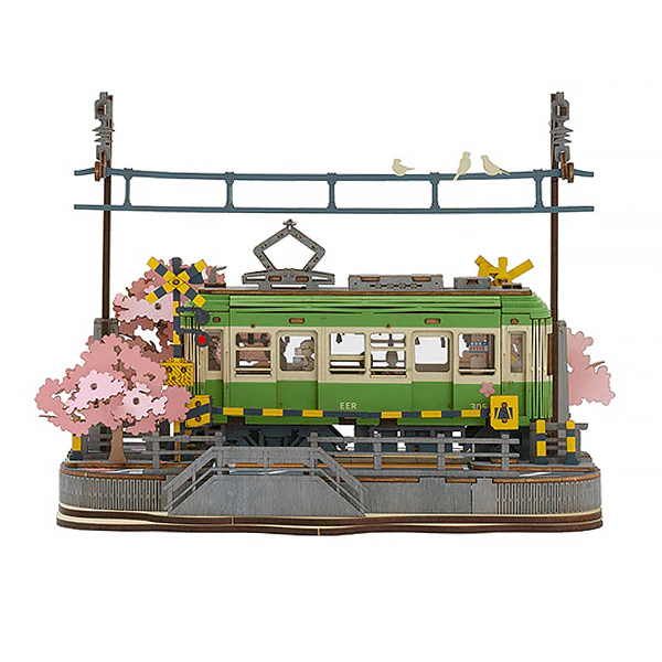 Rolife Sakura Journey - 3D Wooden Puzzle, 223pcs (TGS02-B) - Image 3