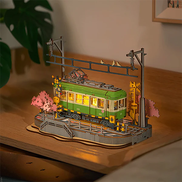 Rolife Sakura Journey - 3D Wooden Puzzle, 223pcs (TGS02-B) - Image 4