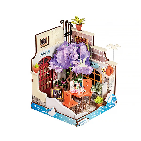 Rolife Sea Holiday Restaurant - Maison Miniature, 124pcs (DS039)