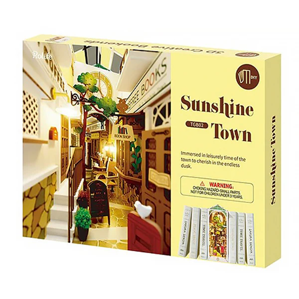 Rolife Sunshine Town - DIY Book Nook, 246 pcs (TGB02) - Image 7