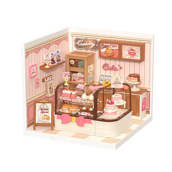Rolife Tasty Cake Shop - Maison Miniature, 115pcs (DW019B)