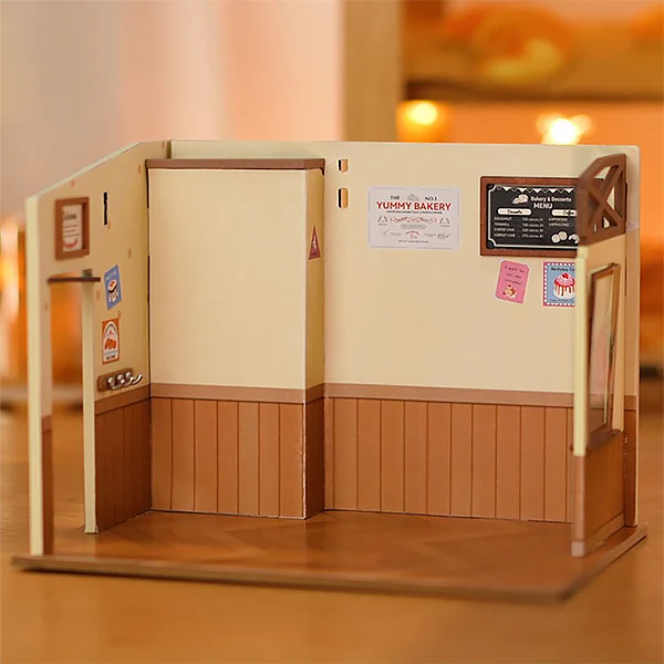 Rolife Becka's Baking House - Maison Miniature, 141pcs (DG161) - Image 3