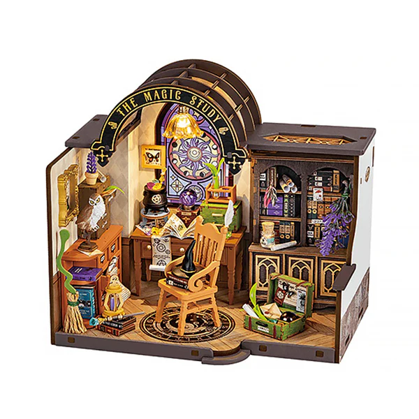Rolife The Magic Study - Maison Miniature, 267pcs (DG166)