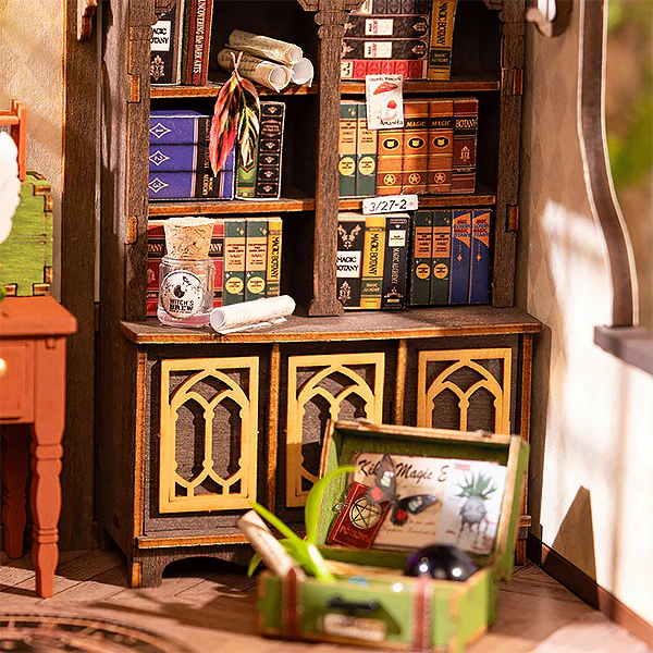 Rolife The Magic Study - Maison Miniature, 267pcs (DG166) - Image 5