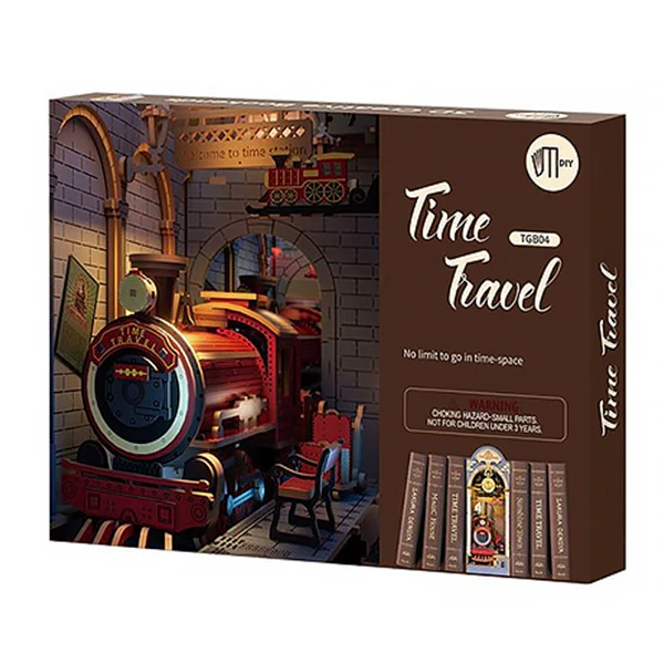 Rolife Time Travel - DIY Book Nook, 258 pcs (TGB04) - Image 8