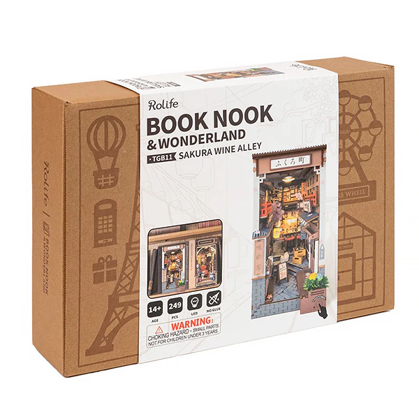 Rolife Wine Alley - DIY Book Nook, 249 pcs (TGB11) - Image 8