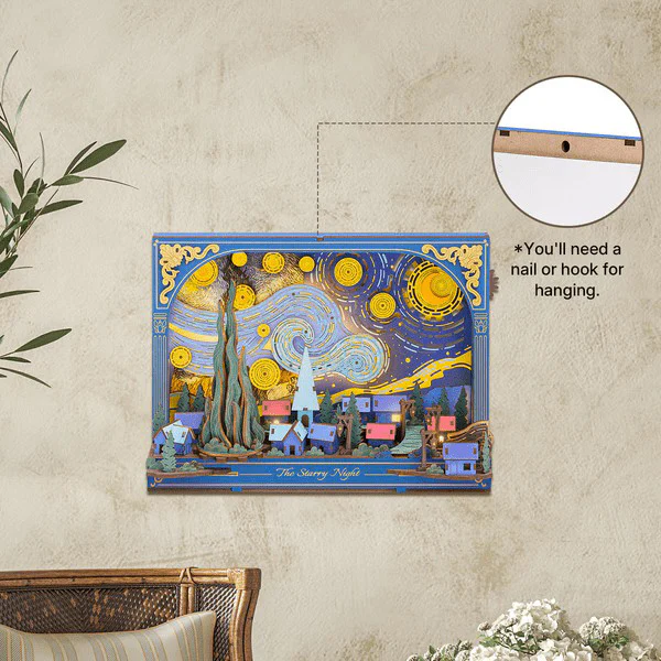 Rowood The Starry Night - Puzzle 3D, 238pcs (TH003) - Image 6