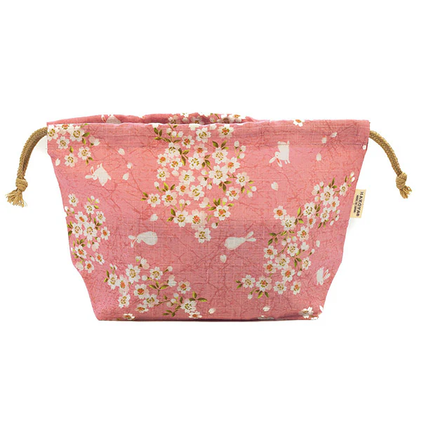 Sac à Bento Usagi & Sakura - Rose (M) - Image 2