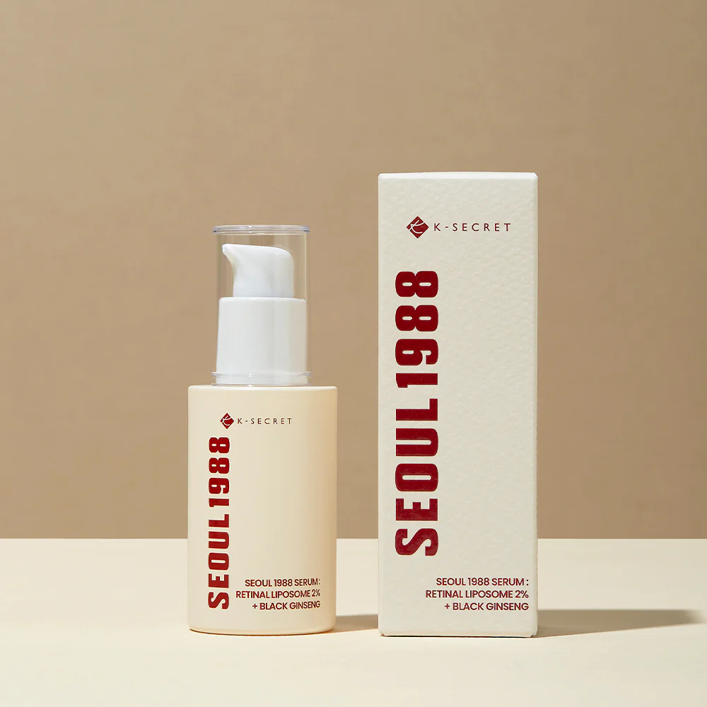 Sérum Séoul 1988 Liposome Rétinien 2% + Ginseng Noir - Ksecret, 30ml
