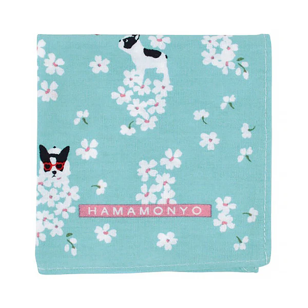 Serviette Hanako - Bulldog Cherry Blossom