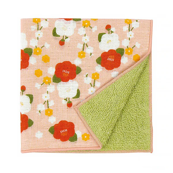 Serviette Hanako - Camélia Green - Image 2
