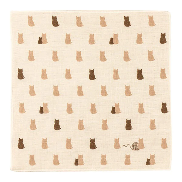 Serviette Hanako - Chat Cat Family