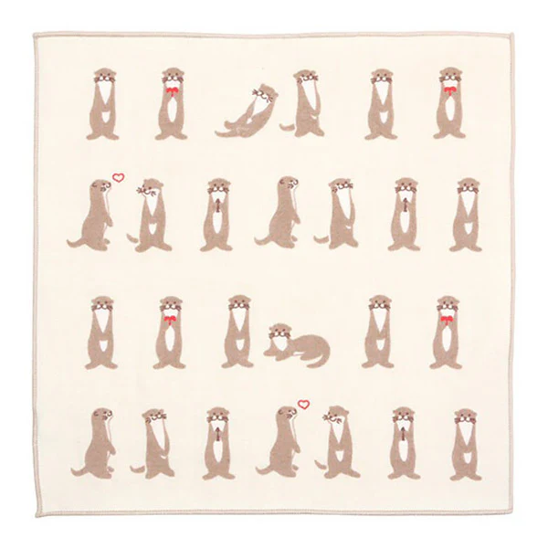 Serviette Hanako - Loutre - Image 2