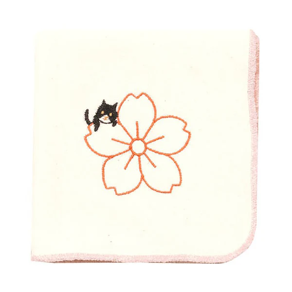Serviette Sakura - Chat - Image 2