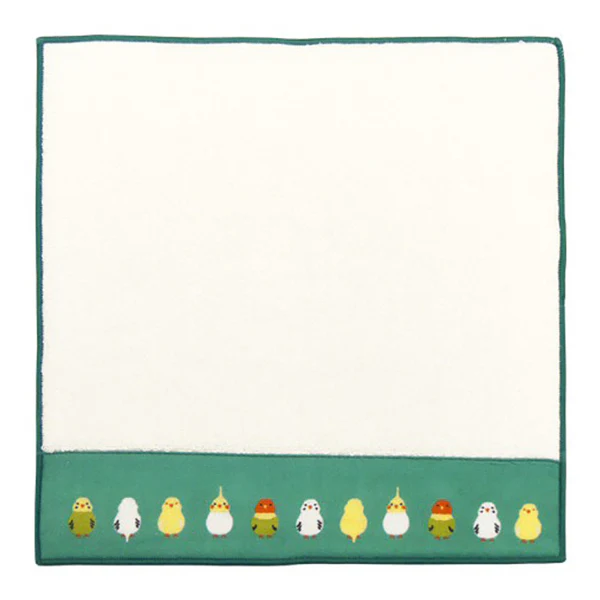 Serviette Molletonnée - Perruche - Image 2
