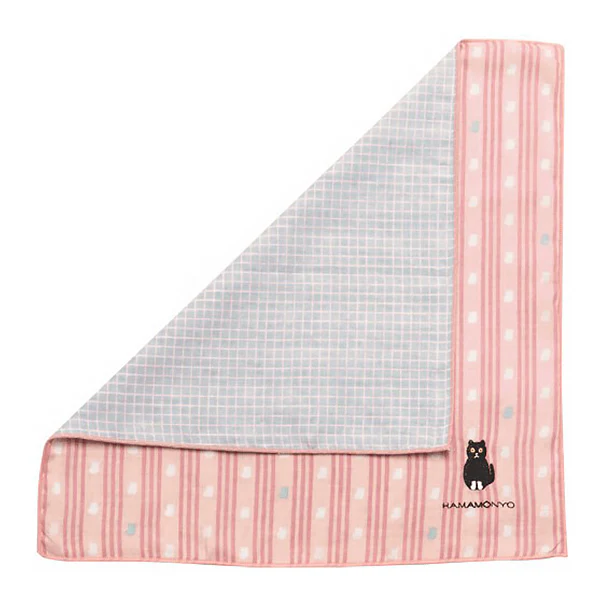 Serviette Réversible - Chat Rose - Image 3