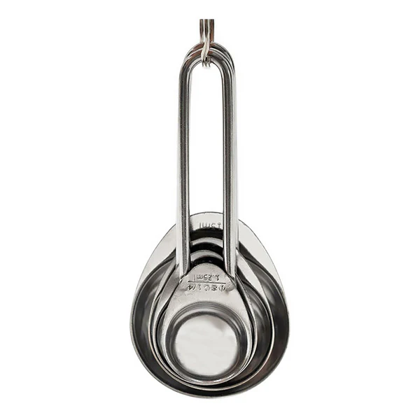 Set de 4 Cuillères à Mesure Inox - Image 3