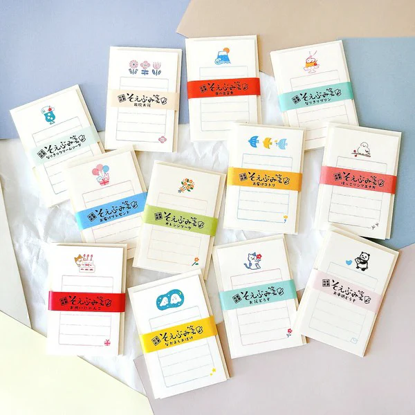 Set Mini Papier Lettre & Enveloppe - Hérisson - Image 2