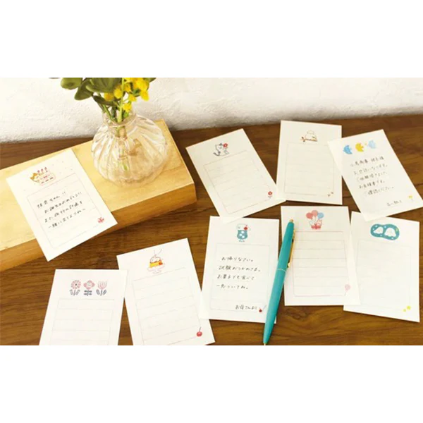 Set Mini Papier Lettre & Enveloppe - Hérisson - Image 3