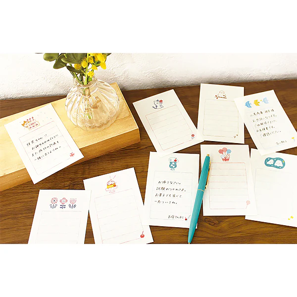 Set Mini Papier Lettre & Enveloppe - Cat Congratulation - Image 2
