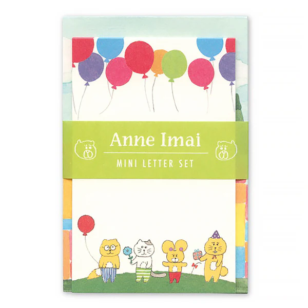 Set Mini Papier Lettre & Enveloppe Anne Imai - Balloon