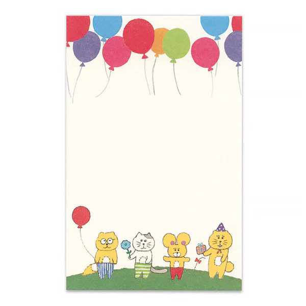 Set Mini Papier Lettre & Enveloppe Anne Imai - Balloon - Image 2