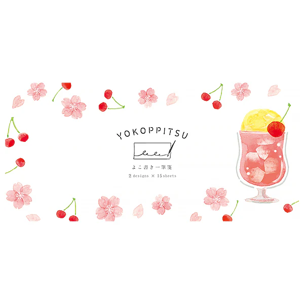 Set Papier Lettre Yokoppitsu - Sweet & Sakura