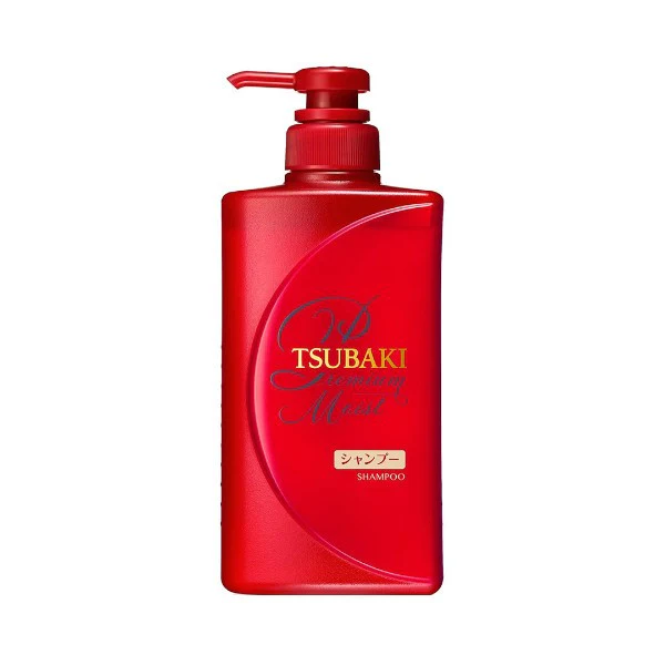 Shampoing Tsubaki Premium Moist, 490ml - Shiseido - Image 2