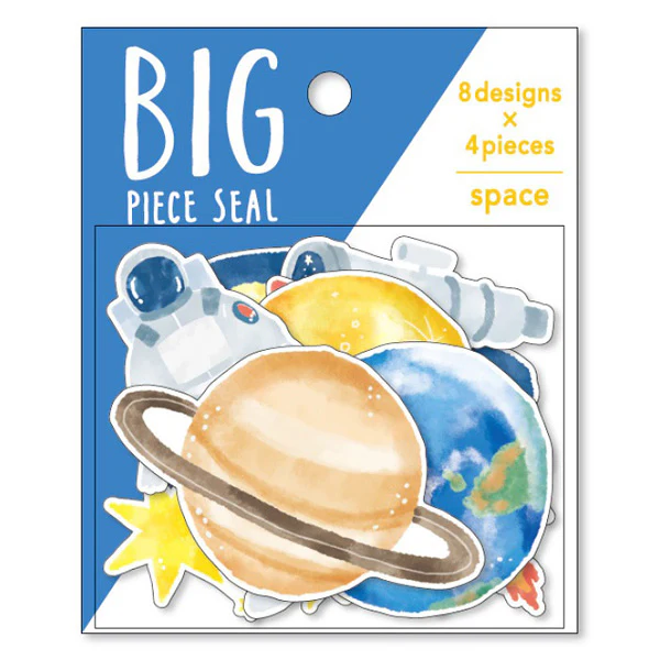 Stickers Box Big Seal - Space