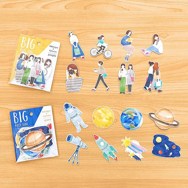 Stickers Box Big Seal - Space - Image 2