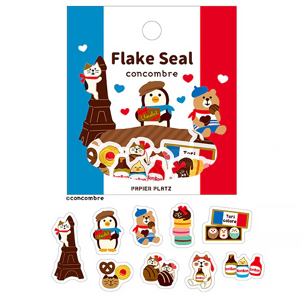 Stickers Box Concombre Chat - Chocolate
