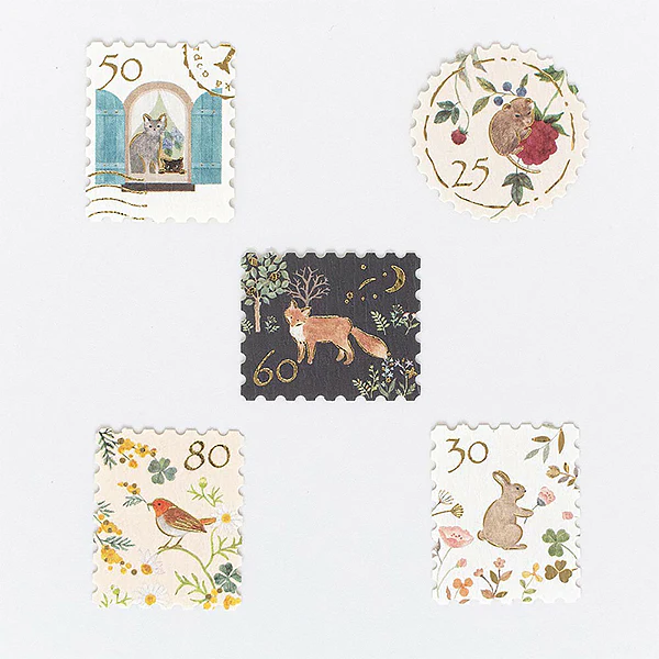 Stickers Box Flake Seal - Animal Stamp - Image 3