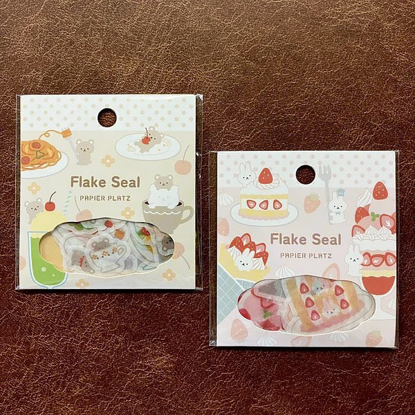 Stickers Box Flake Seal - Rabbit Strawberry - Image 2
