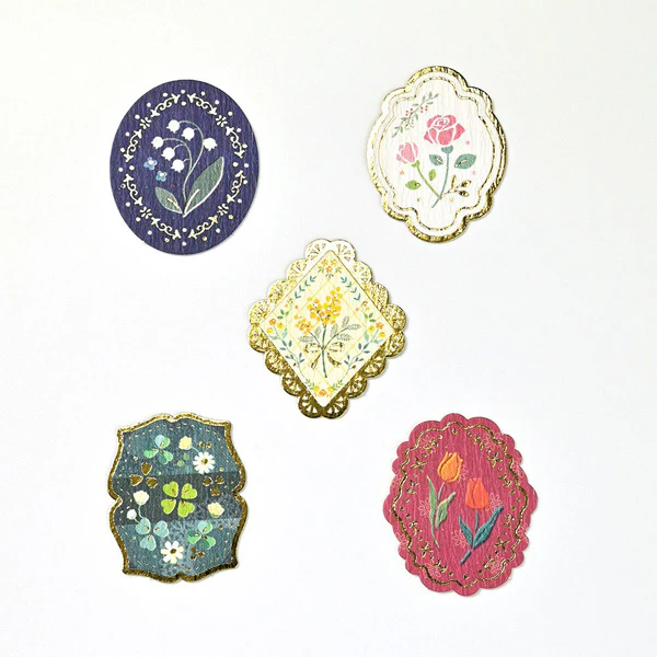 Stickers Box Flake Seal - Flowwer Stamp - Image 2