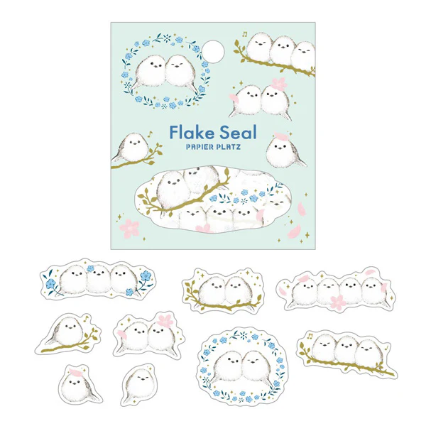 Stickers Box Flake Seal - Shima Enaga