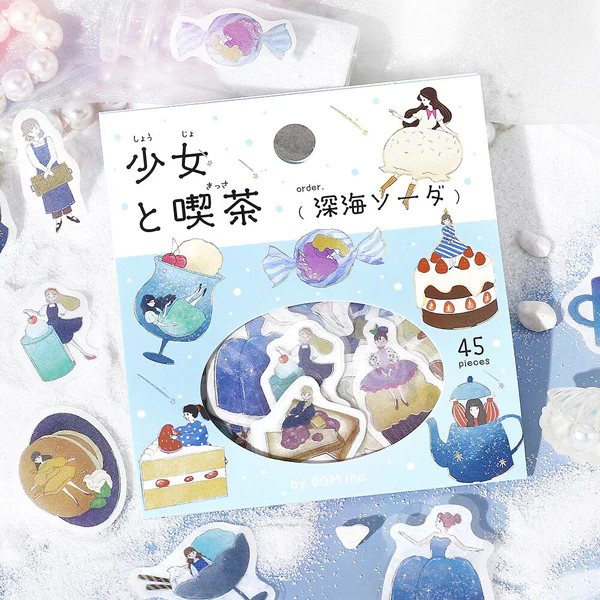 Stickers Box Girl & Coffee Shop - Soda - Image 2