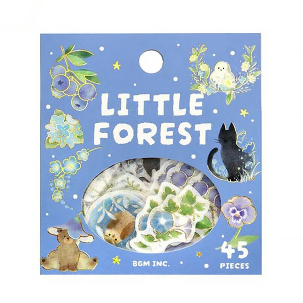 Stickers Box Little Forest - Bleu - Image 4