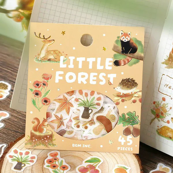 Stickers Box Little Forest - Orange - Image 5