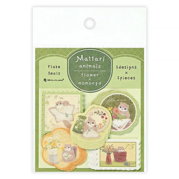Stickers Box Matari Animals - Momonga