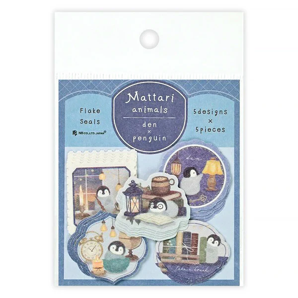 Stickers Box Matari Animals - Penguin