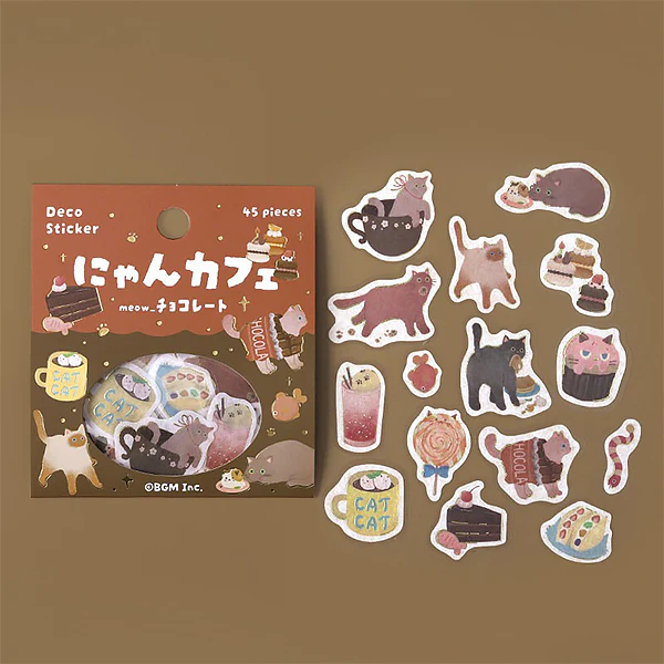 Stickers Box Neko Coffee - Chocolate - Image 3