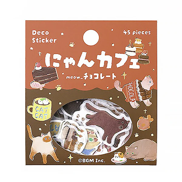 Stickers Box Neko Coffee - Chocolate - Image 5