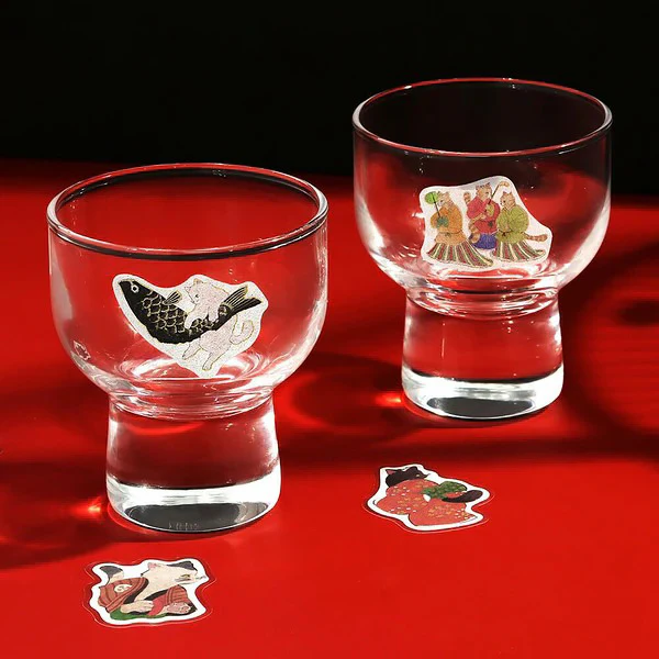 Stickers Box Nya Panese - Art Neko, Red - Image 5