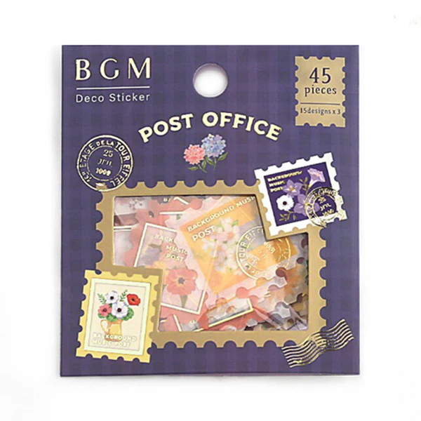 Stickers Box Post Office - Flower - Image 3