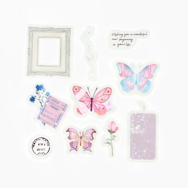 Stickers Box The Museum - Butterfly