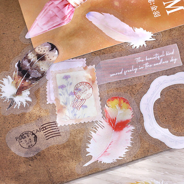 Stickers Box The Museum - Plume