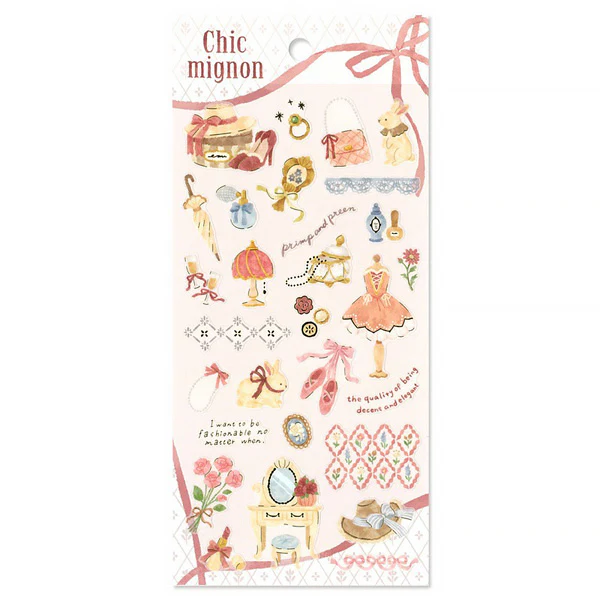Stickers Chic Mignon - Rabbit Dress Up