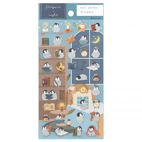 Stickers Chill - Penguin Night