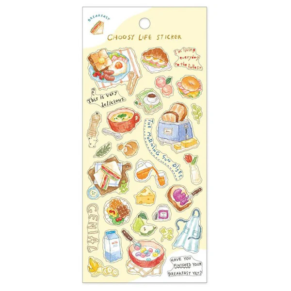 Stickers Choosy Life - Breakfast