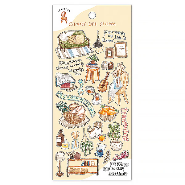 Stickers Choosy Life - Interior